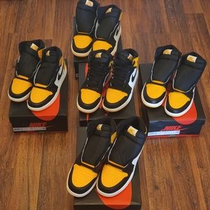 Air Jordan 1 Retro High OG "Yellow Toe /Taxis" 🚕